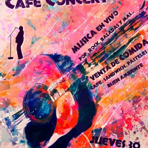 Café Concert: Jueves 30 de Junio, 12hrs, Patio DAE, Campus V5